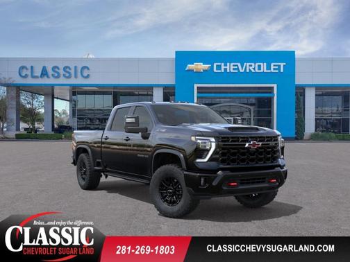 Black 2026 Chevrolet Silverado 2500 ZR2