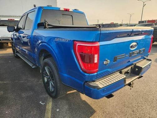 Blue Metallic 2021 Ford F-150 XLT