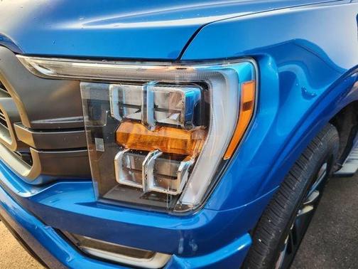 Blue Metallic 2021 Ford F-150 XLT