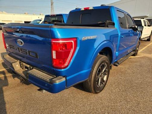 Blue Metallic 2021 Ford F-150 XLT