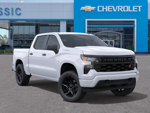 White 2026 Chevrolet Silverado 1500 Custom