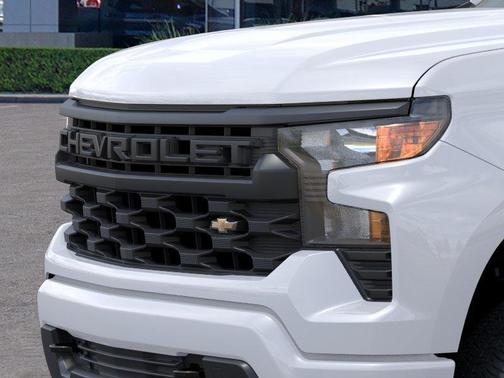 White 2026 Chevrolet Silverado 1500 Custom