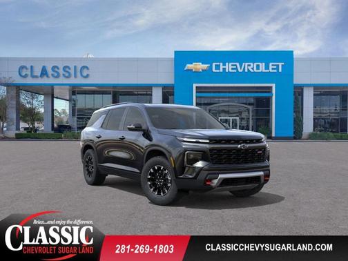 Black 2026 Chevrolet Traverse Z71