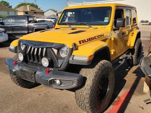 Baja Yellow Clearcoat 2018 Jeep Wrangler Unlimited Rubicon
