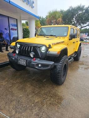 Baja Yellow Clearcoat 2018 Jeep Wrangler Unlimited Rubicon