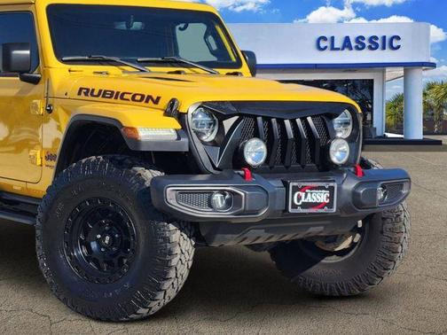 Baja Yellow Clearcoat 2018 Jeep Wrangler Unlimited Rubicon