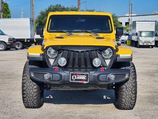 Baja Yellow Clearcoat 2018 Jeep Wrangler Unlimited Rubicon