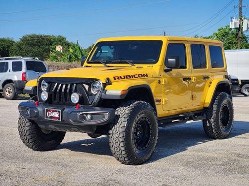 Baja Yellow Clearcoat 2018 Jeep Wrangler Unlimited Rubicon