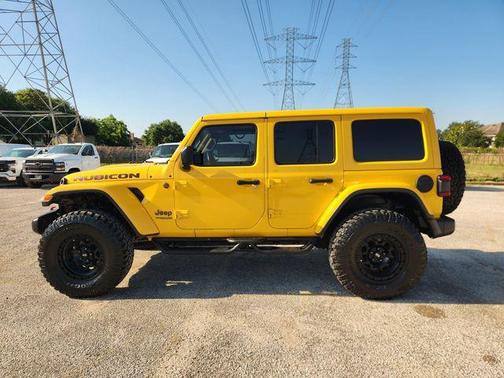 Baja Yellow Clearcoat 2018 Jeep Wrangler Unlimited Rubicon