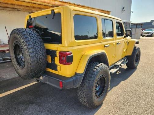 Baja Yellow Clearcoat 2018 Jeep Wrangler Unlimited Rubicon