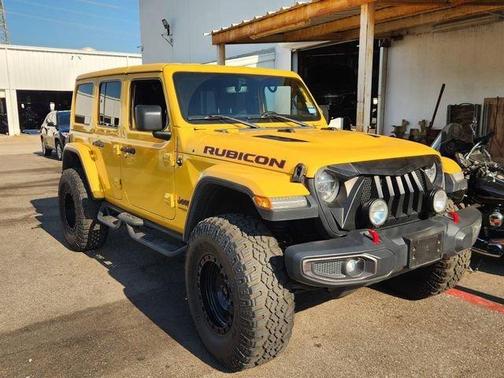 Baja Yellow Clearcoat 2018 Jeep Wrangler Unlimited Rubicon