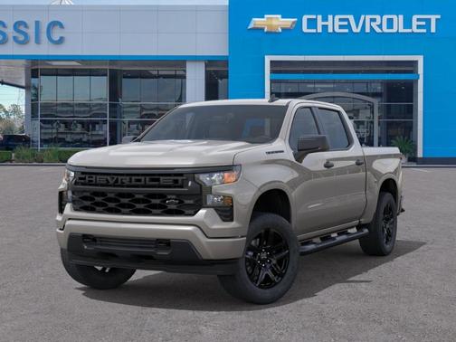 Tan 2026 Chevrolet Silverado 1500 Custom