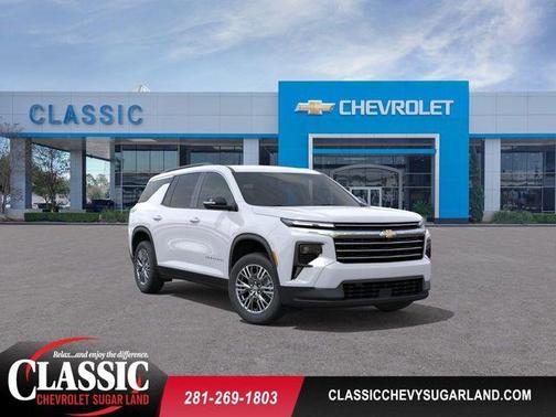 White 2026 Chevrolet Traverse LT
