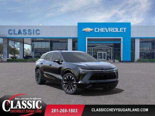 Black 2025 Chevrolet Blazer EV RS