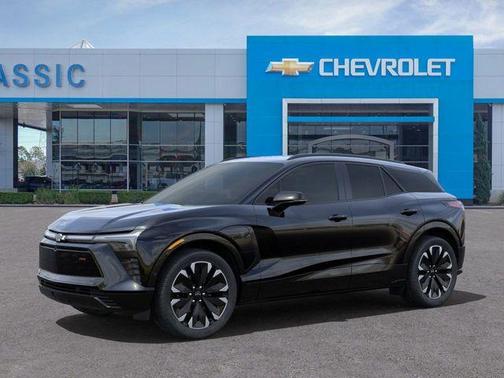 Black 2025 Chevrolet Blazer EV RS