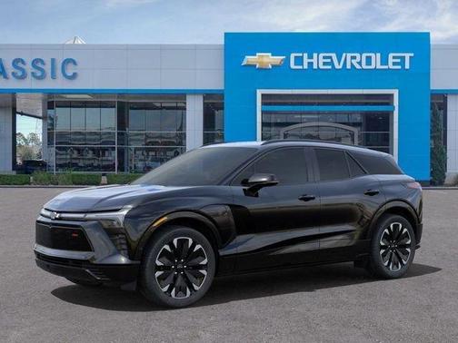 Black 2025 Chevrolet Blazer EV RS