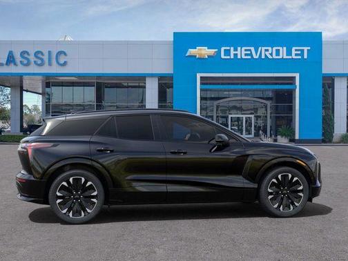 Black 2025 Chevrolet Blazer EV RS