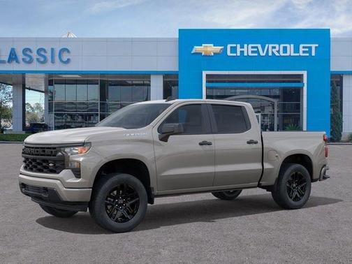 Tan 2026 Chevrolet Silverado 1500 Custom