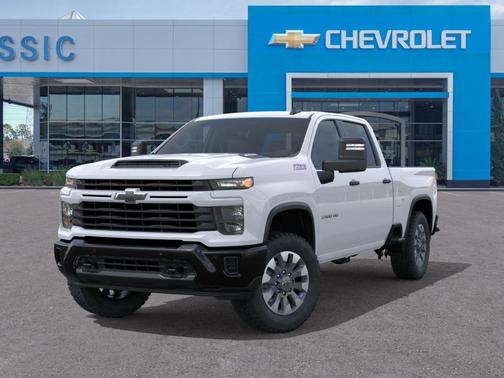 White 2026 Chevrolet Silverado 2500 Custom
