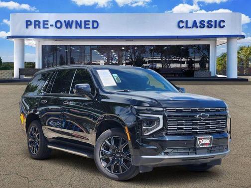 Black 2026 Chevrolet Tahoe High Country