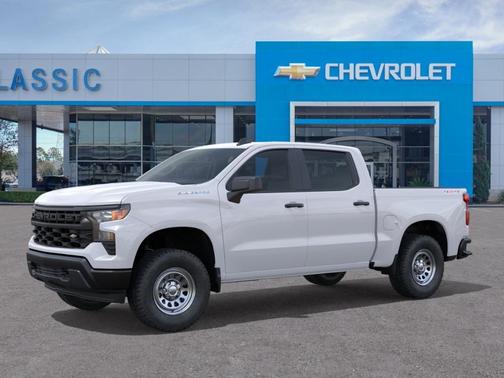 White 2026 Chevrolet Silverado 1500 WT