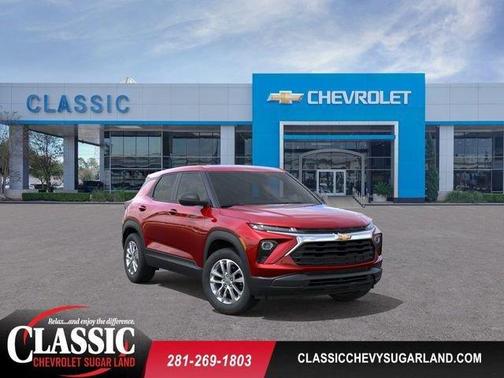 Red 2026 Chevrolet Trailblazer LS