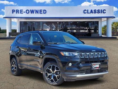 Diamond Black 2025 Jeep Compass Limited