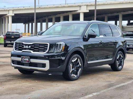Ebony Black 2025 Kia Telluride S