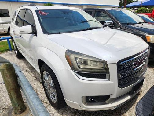 White Frost Tri-Coat 2016 GMC Acadia Denali