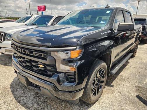 Black 2023 Chevrolet Silverado 1500 Custom