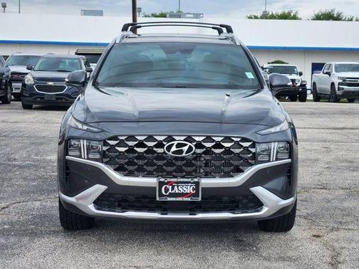 Portofino Gray 2022 Hyundai SANTA FE Calligraphy