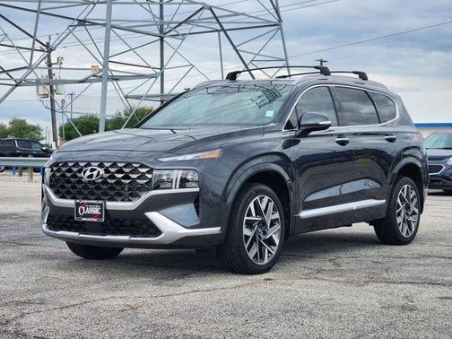 Portofino Gray 2022 Hyundai SANTA FE Calligraphy