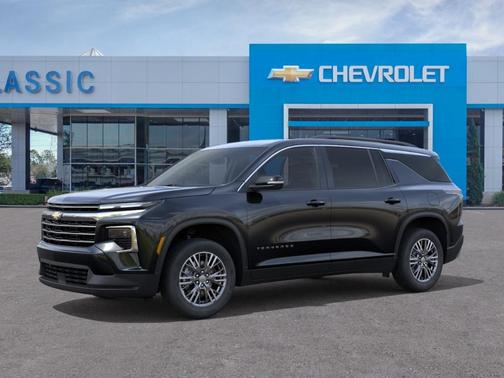 Black 2026 Chevrolet Traverse LT