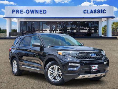 Black Metallic 2022 Ford Explorer XLT