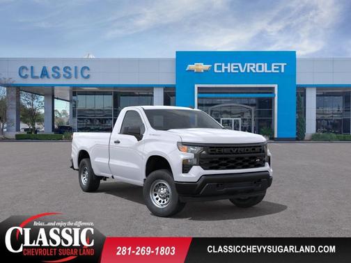 White 2026 Chevrolet Silverado 1500 WT
