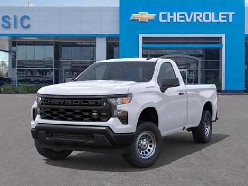 White 2026 Chevrolet Silverado 1500 WT