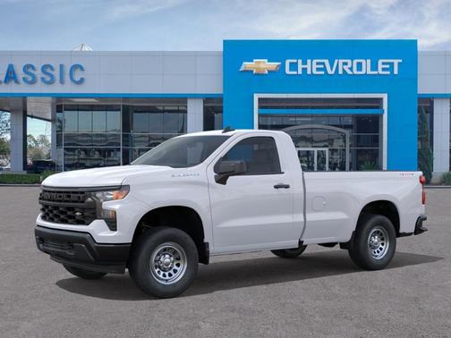White 2026 Chevrolet Silverado 1500 WT