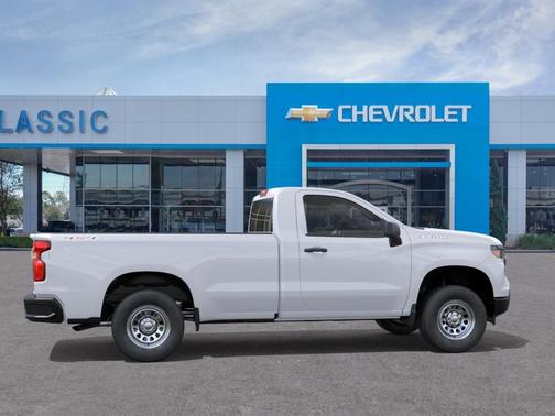 White 2026 Chevrolet Silverado 1500 WT