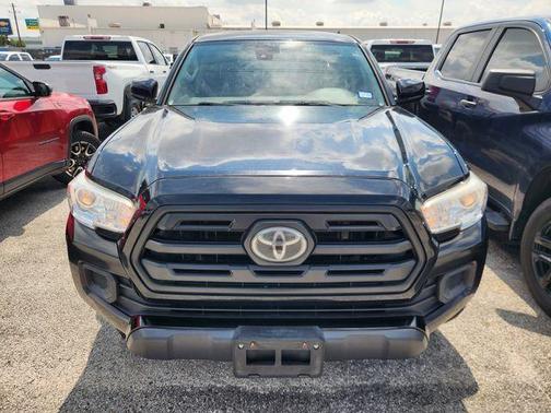 Midnight Black Metallic 2018 Toyota Tacoma SR