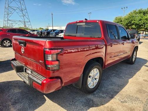 Cardinal Red Metallic 2023 Nissan Frontier SV