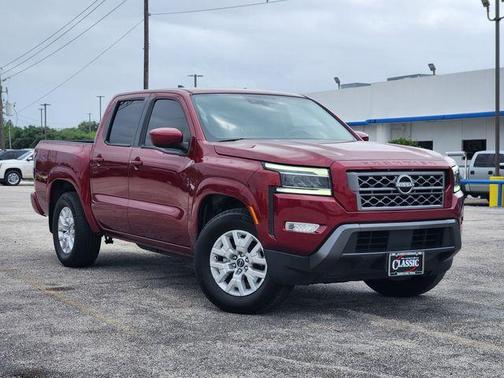 Cardinal Red Metallic 2023 Nissan Frontier SV