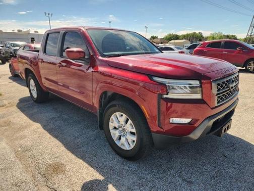 Cardinal Red Metallic 2023 Nissan Frontier SV