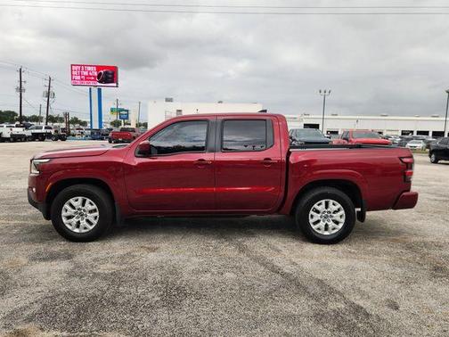 Cardinal Red Metallic 2023 Nissan Frontier SV