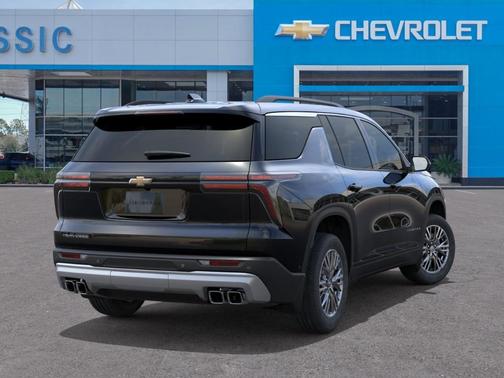 Black 2026 Chevrolet Traverse LT
