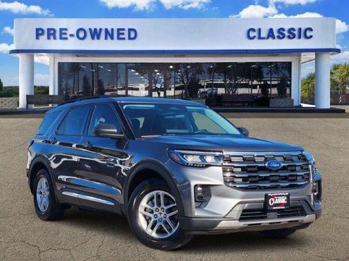 Gray Metallic 2025 Ford Explorer Active