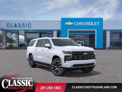 White 2026 Chevrolet Suburban High Country
