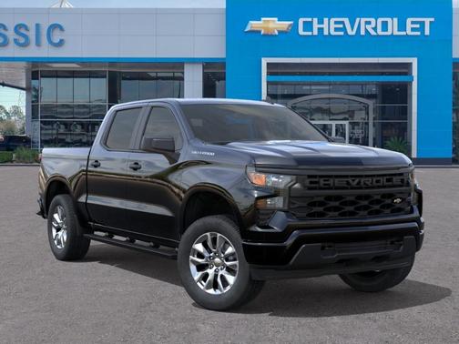 Black 2026 Chevrolet Silverado 1500 Custom