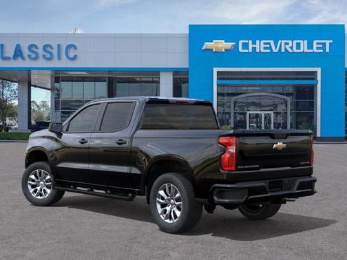 Black 2026 Chevrolet Silverado 1500 Custom