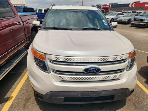White Platinum Clearcoat Metallic 2013 Ford Explorer Limited