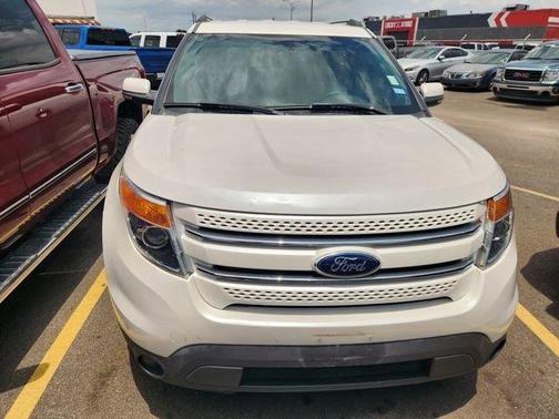 White Platinum Clearcoat Metallic 2013 Ford Explorer Limited